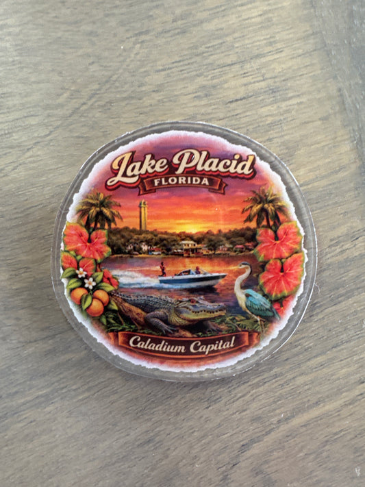 Lake Placid Magnet 2-1/2 Inch