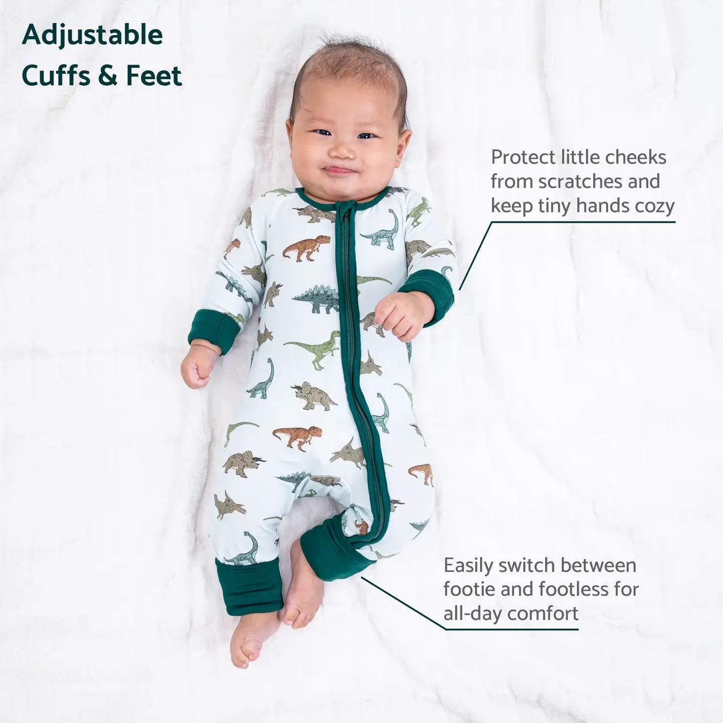 Dinosaur Bamboo Pajamas
