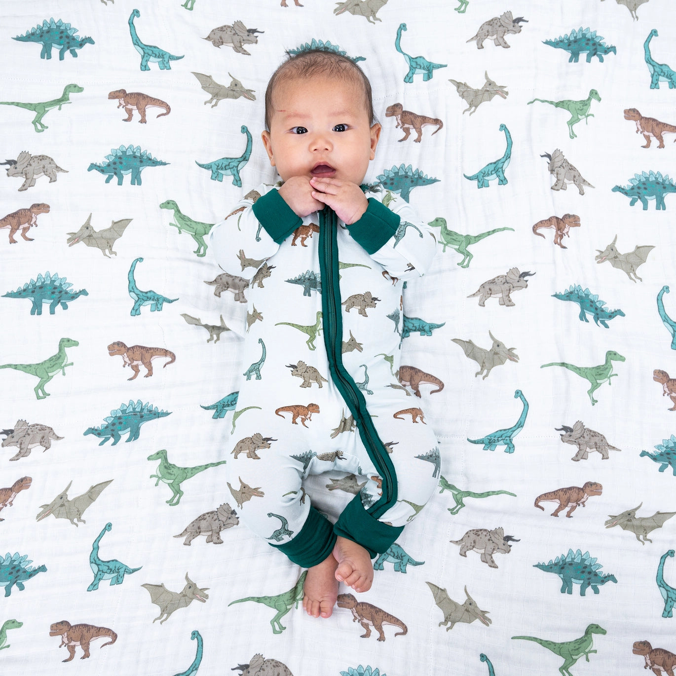 Dinosaur Bamboo Pajamas