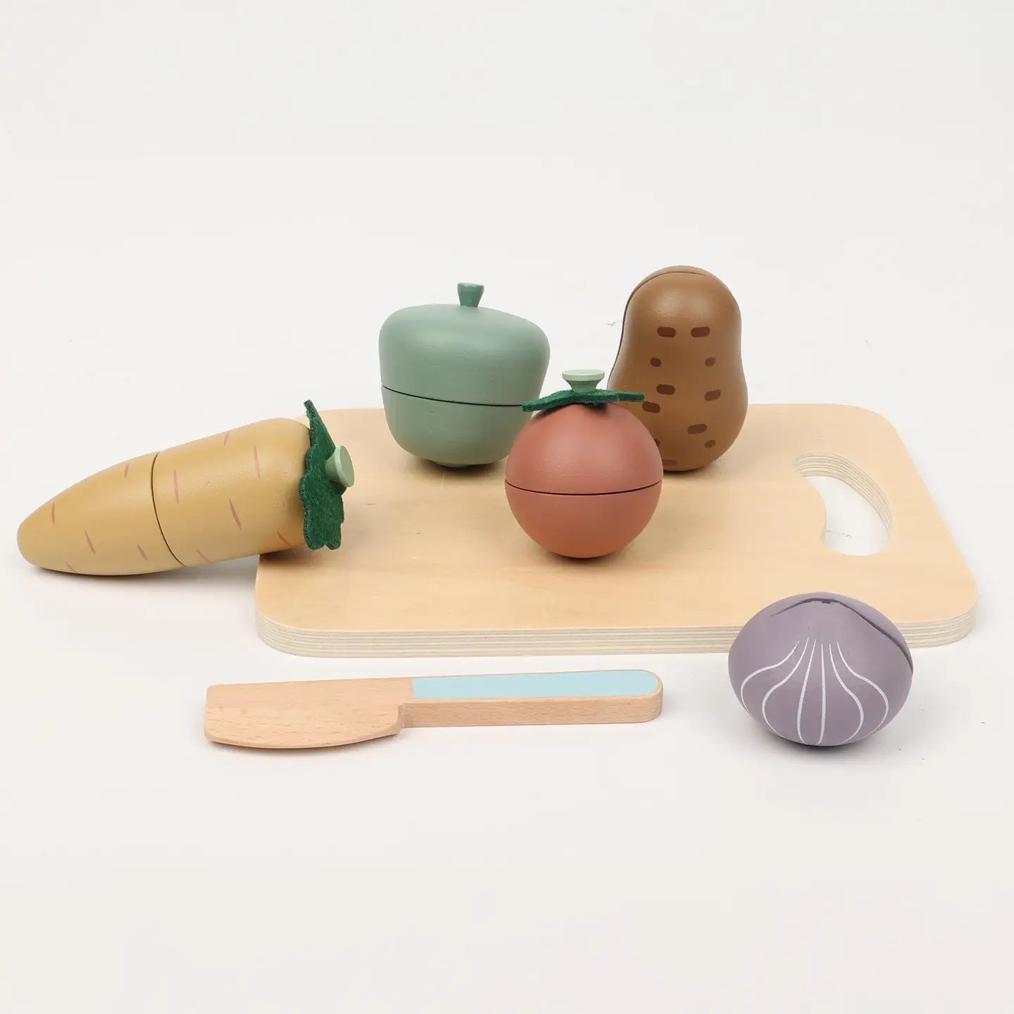First Kitchen Wooden Vegetable Cutting