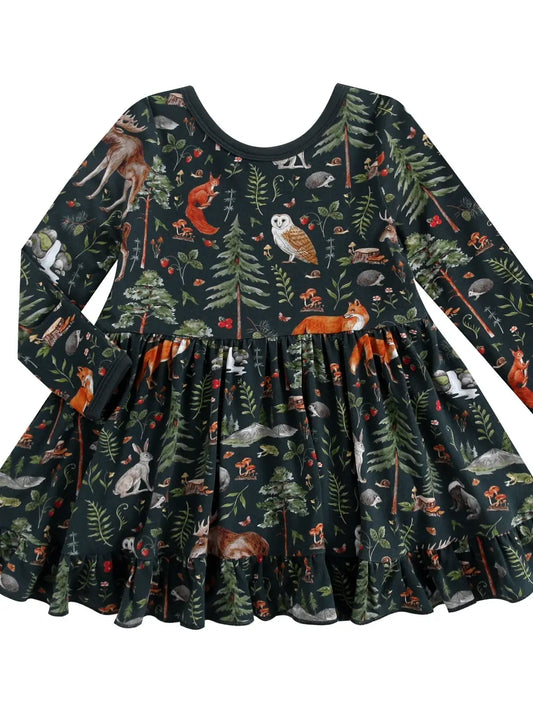 Forest Twirl Dress