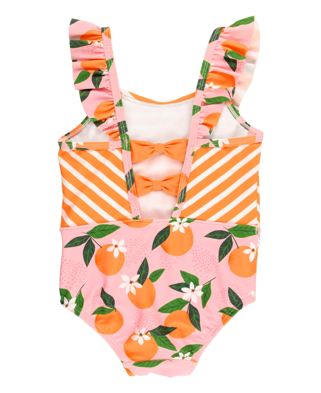 Girls Orange You the Sweetest Pinafore