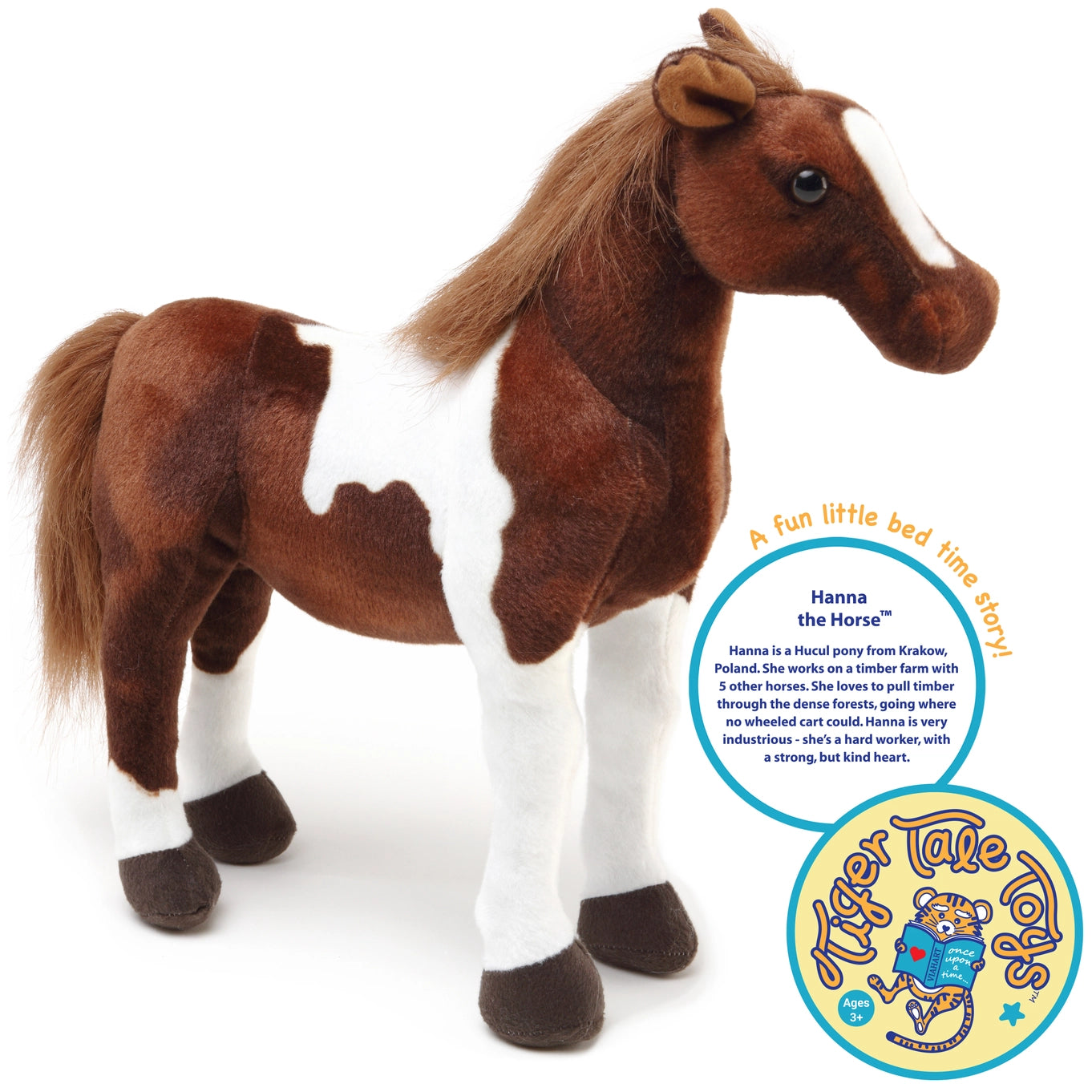 Hanna the Horse | 16 Inch Stuffed Animal Plush