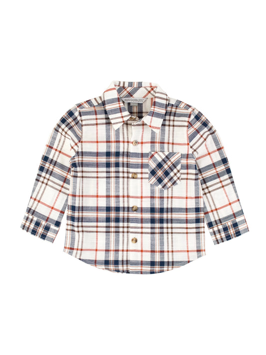 Homegrown Harvest Plaid Button Down Shirt