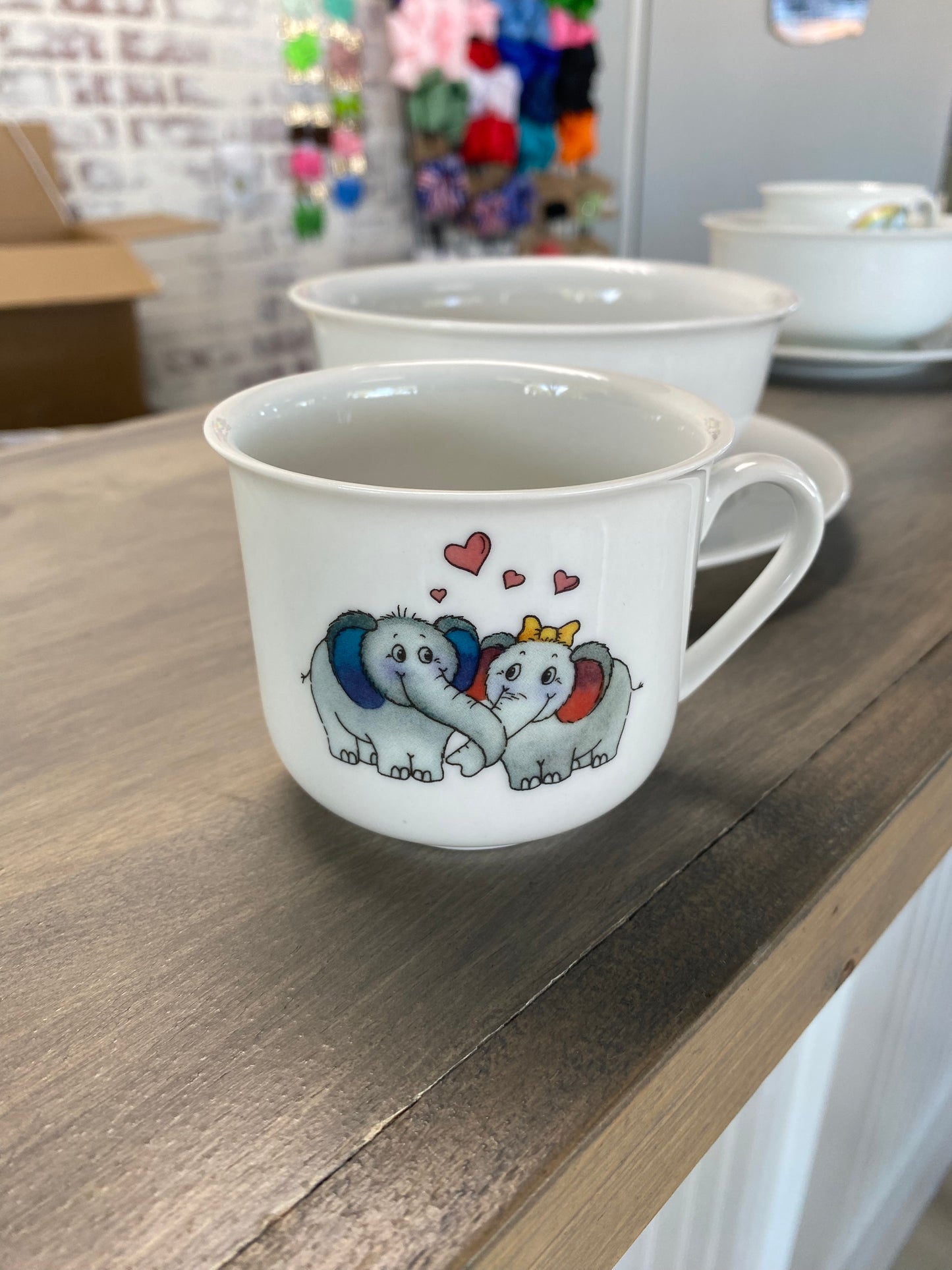 Child's Cup, Plate and Bowl Set