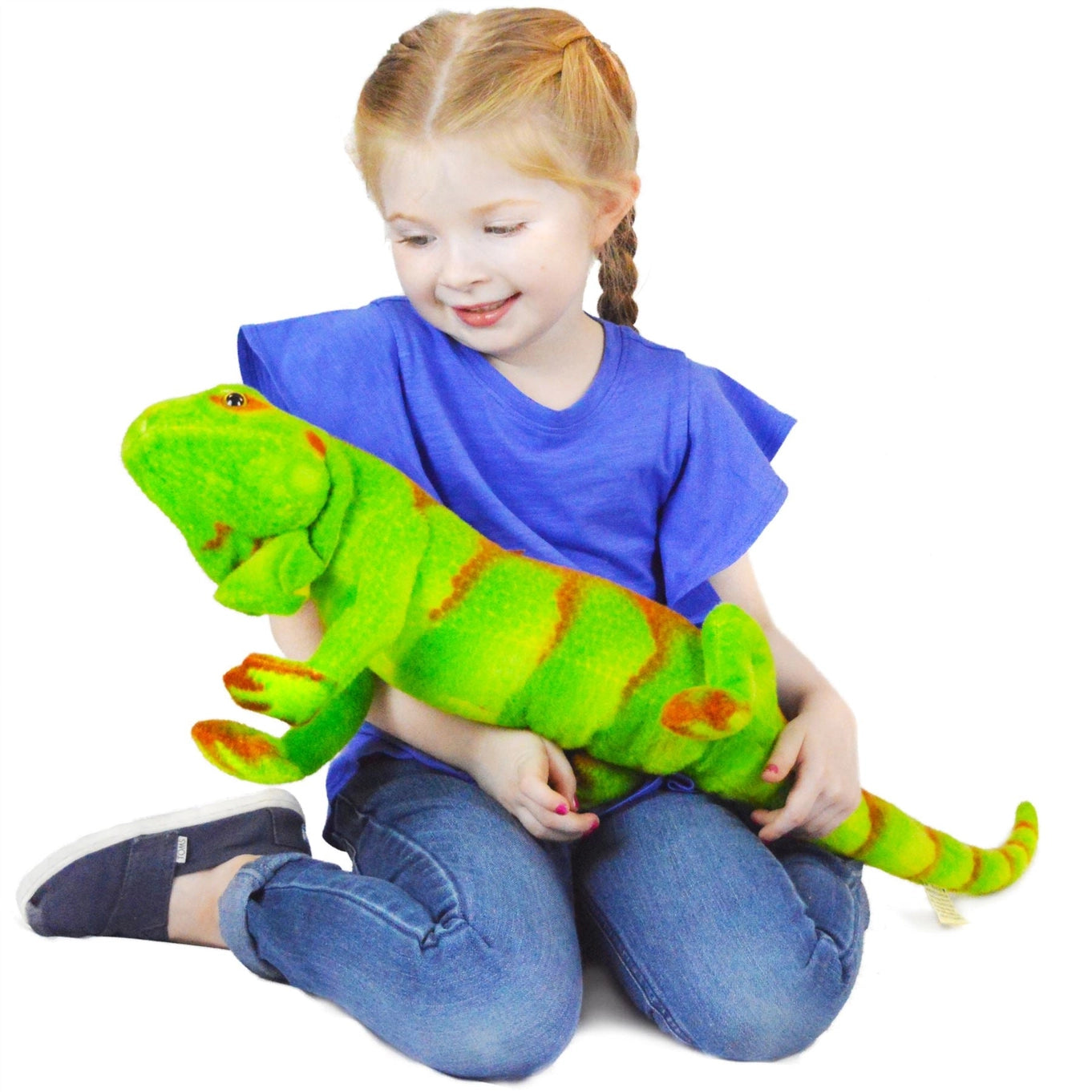 Iago the Iguana | 29 Inch Stuffed Animal Plush