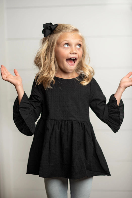 Kids Ruffle Winter Shirt