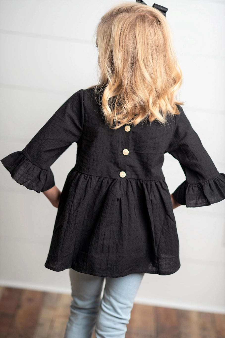 Kids Ruffle Winter Shirt