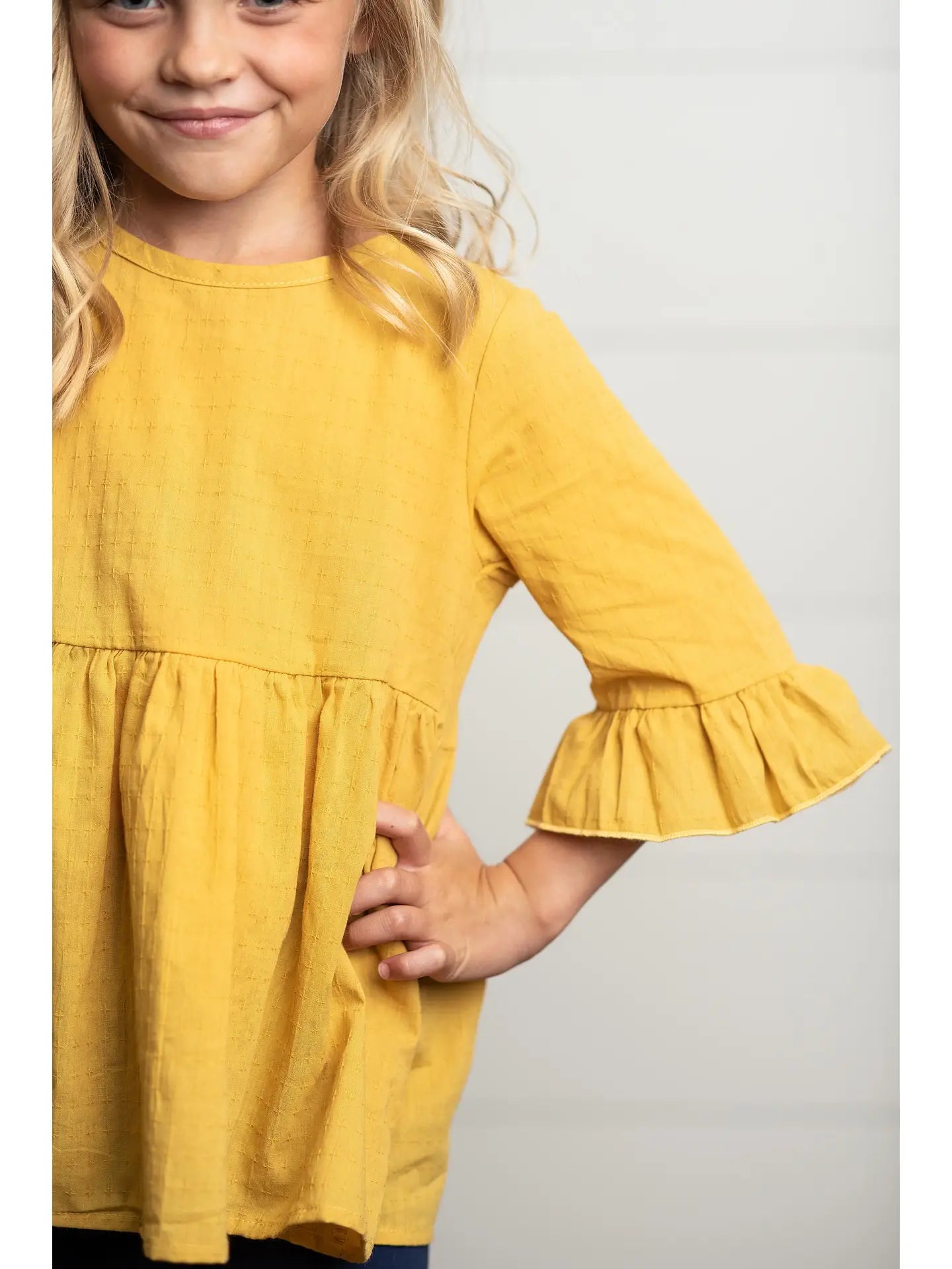 Kids Ruffle Winter Shirt