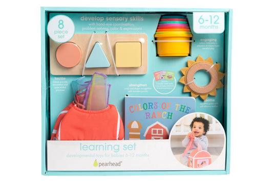 Learning Kit For Babies 6-12 Months, Montessori Learning Kit