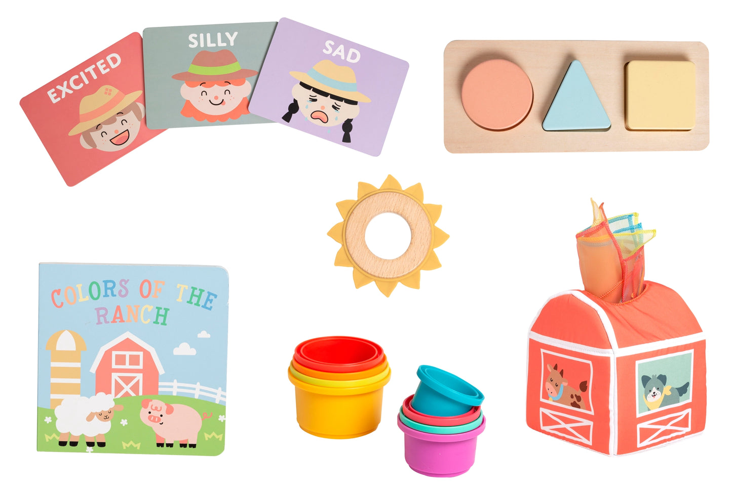 Learning Kit For Babies 6-12 Months, Montessori Learning Kit