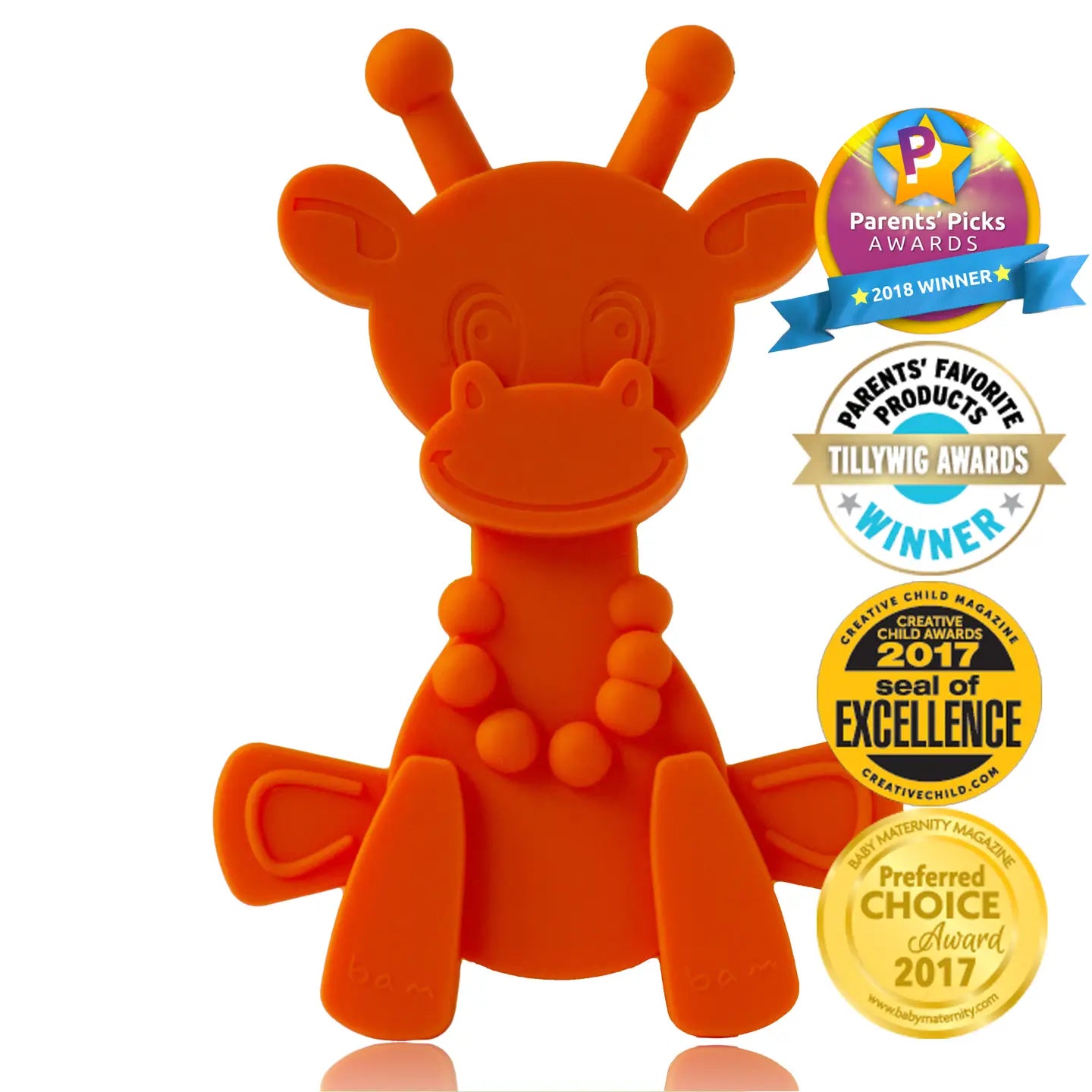 Little Bambam Giraffe Teether Toys