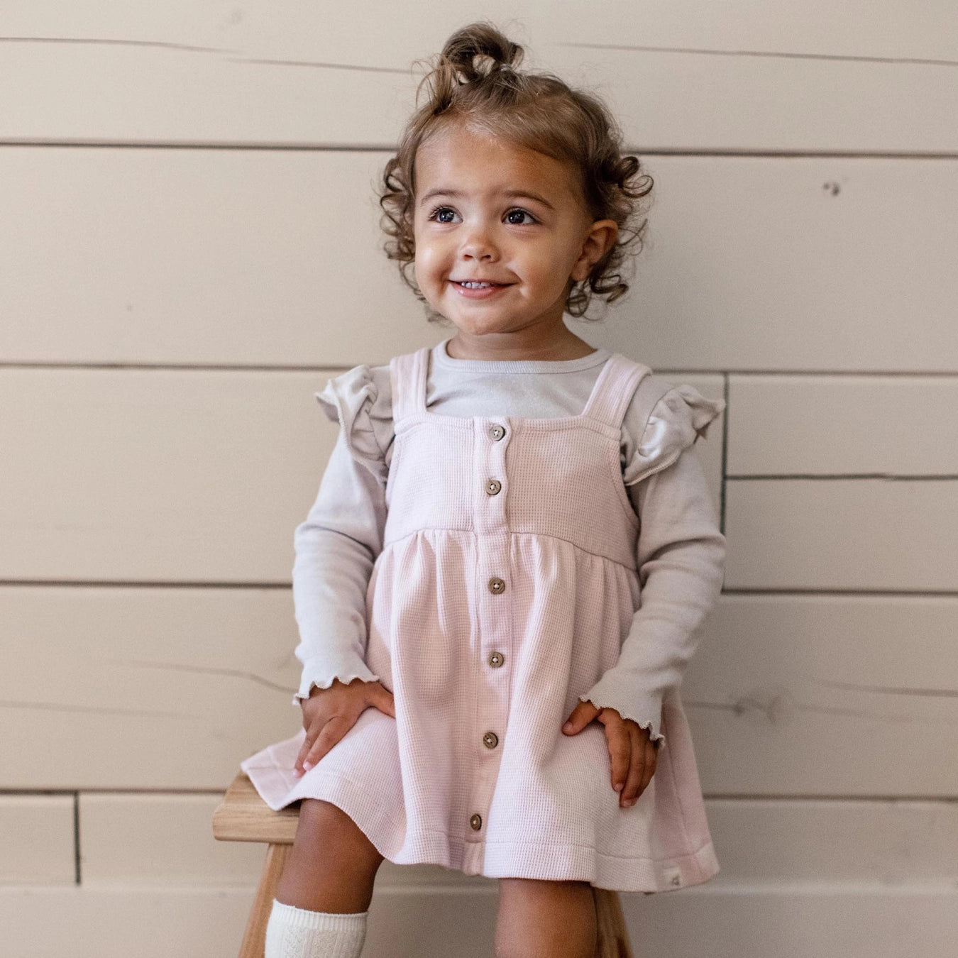 Organic Tee & Thermal Dress Set