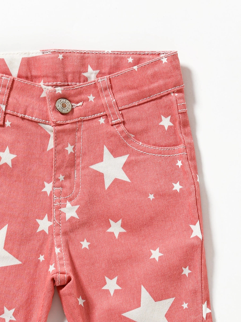 Pink Stars Flare Jeans