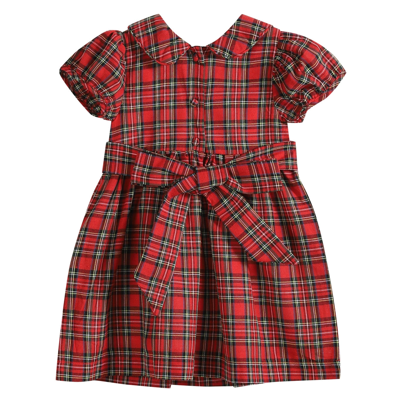 Plaid Santa Sleigh Dress