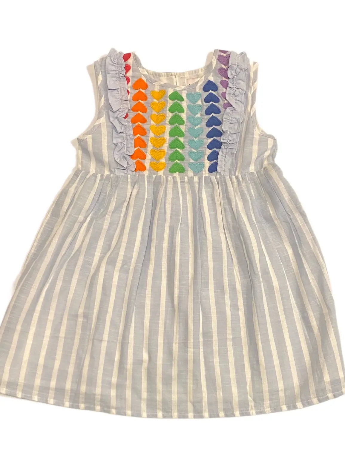 Rainbow Striped Dress