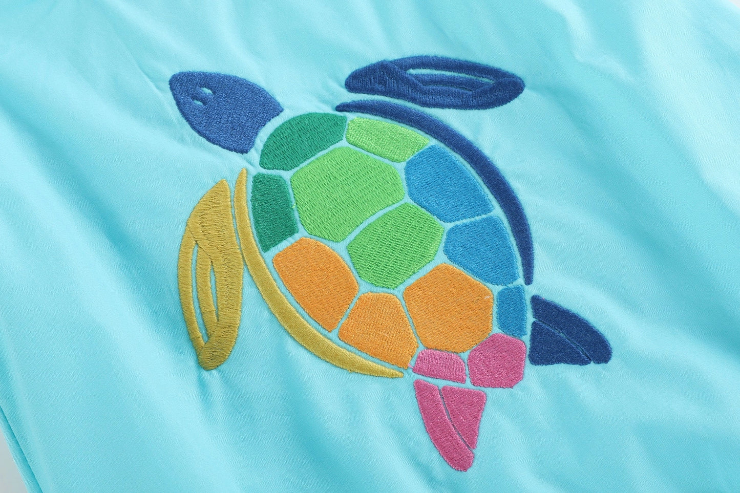 Rainbow Turtle Bubble Romper