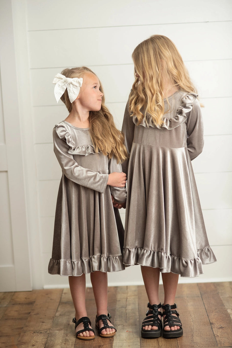 Ruffle Fancy Christmas Party Dress