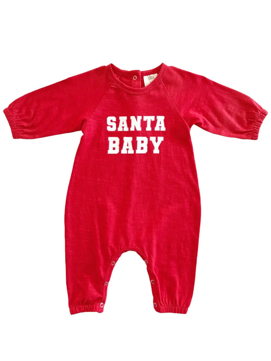 Santa Baby Organic Jumpsuit