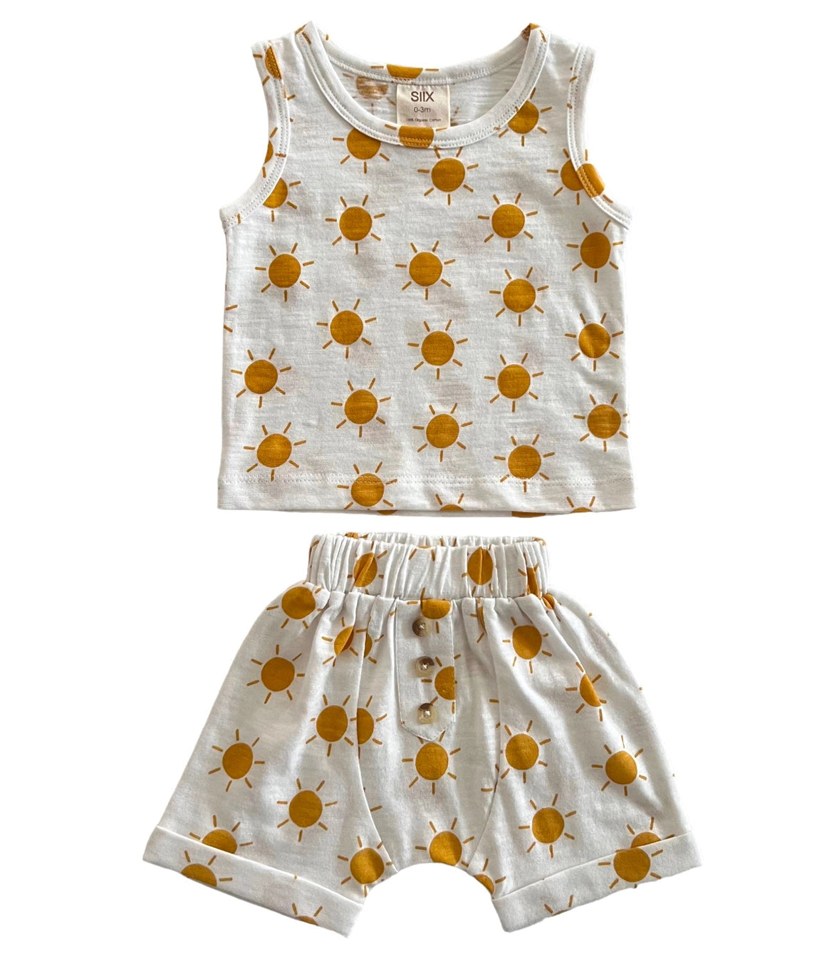 Sun / Organic Tank & Short Set