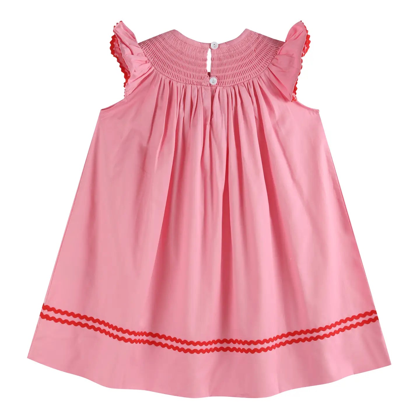 Valentine Smocked Bishop Dress