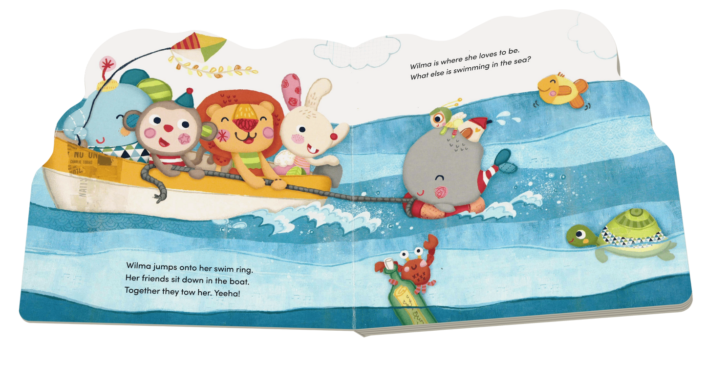 "Wilma the Whale Loves Her Bath" Board Book