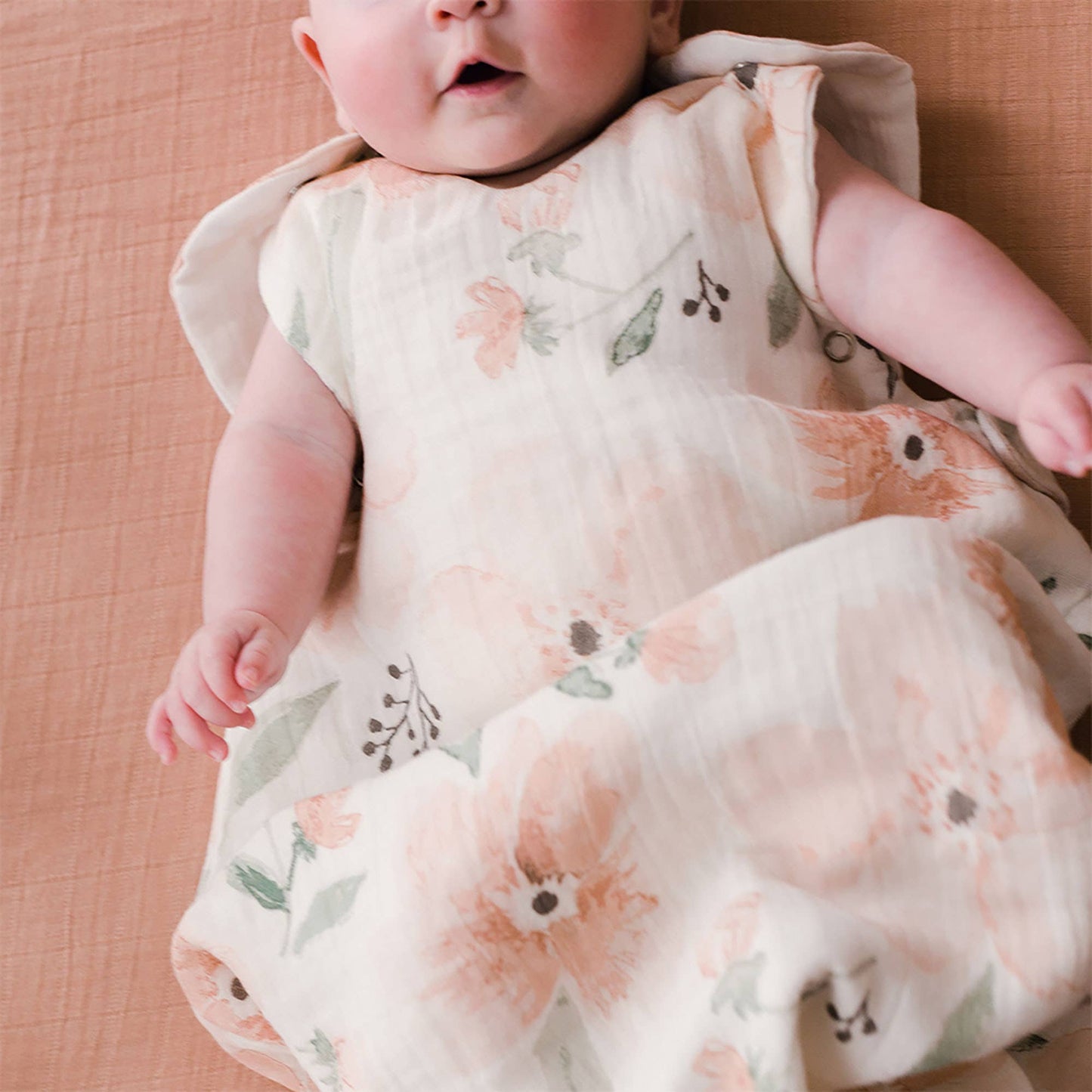 Parker Wearable Blanket 0-9Mo. (Muslin Floral)