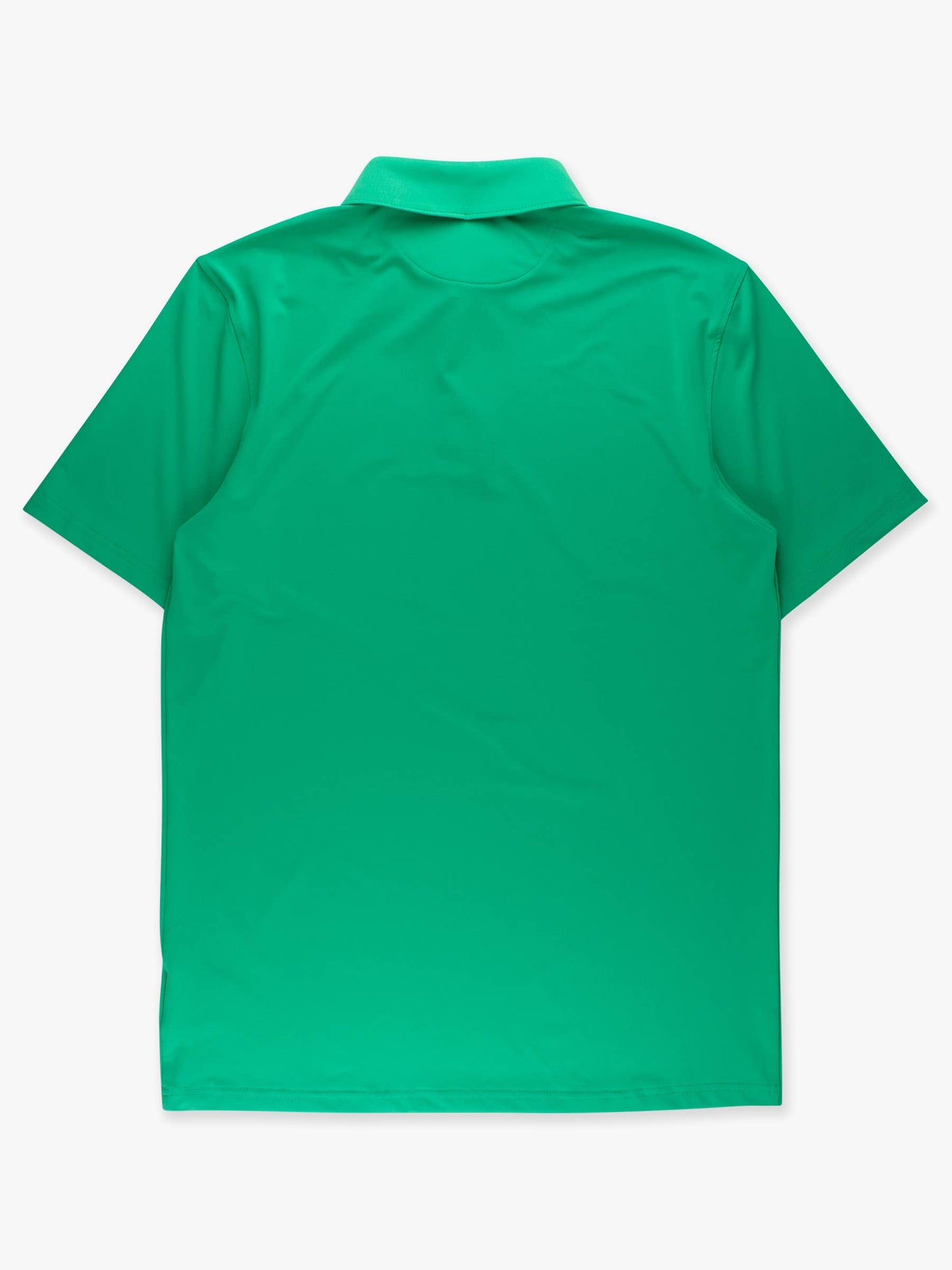 Men's Bright Green Knit Short Sleeve Performance Polo: Green / Men's XXL