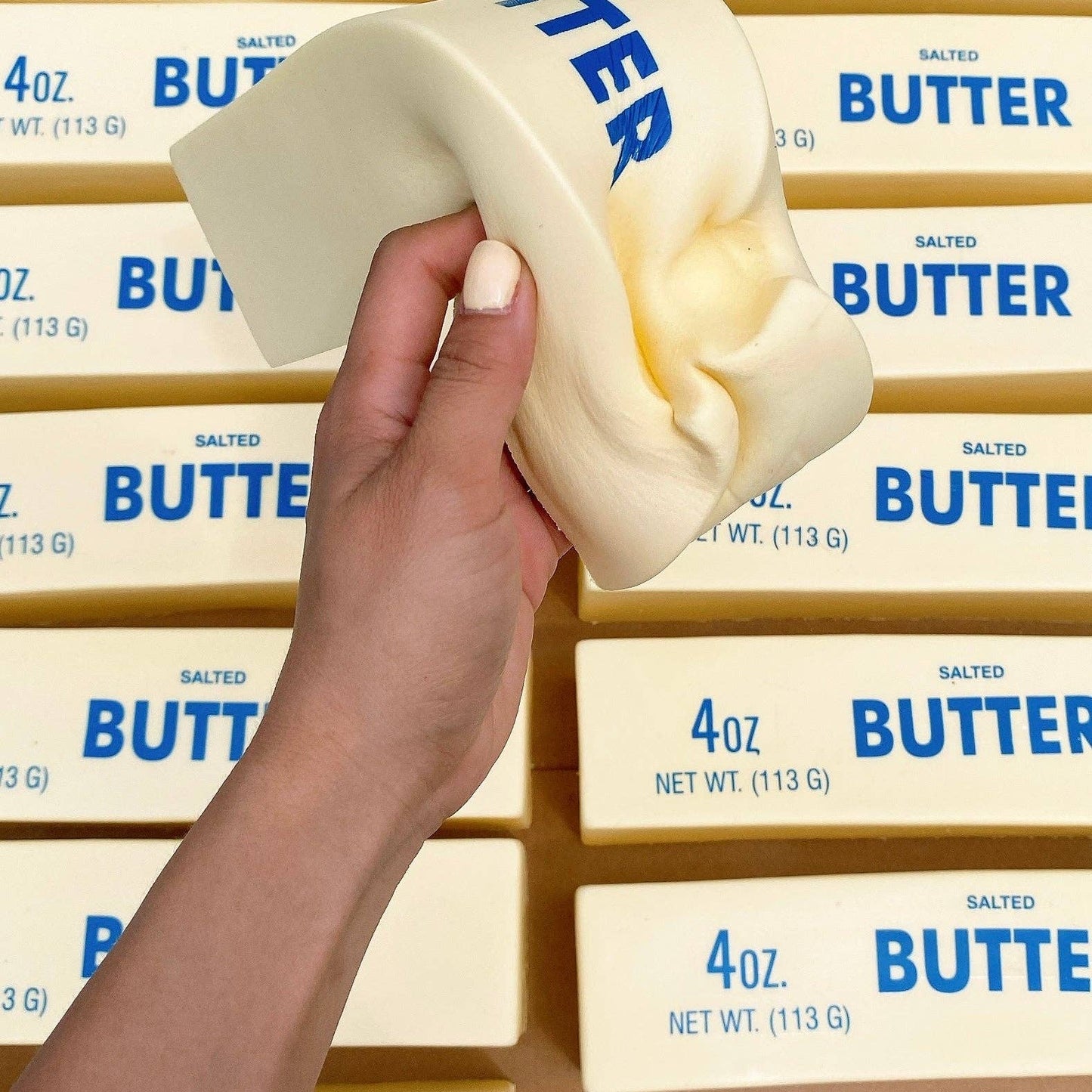 Butter Stick Squishy Slow Rising Stress Relief Toy: Butter Stick Slow Rising Small(13.5cm) / ONE SIZE