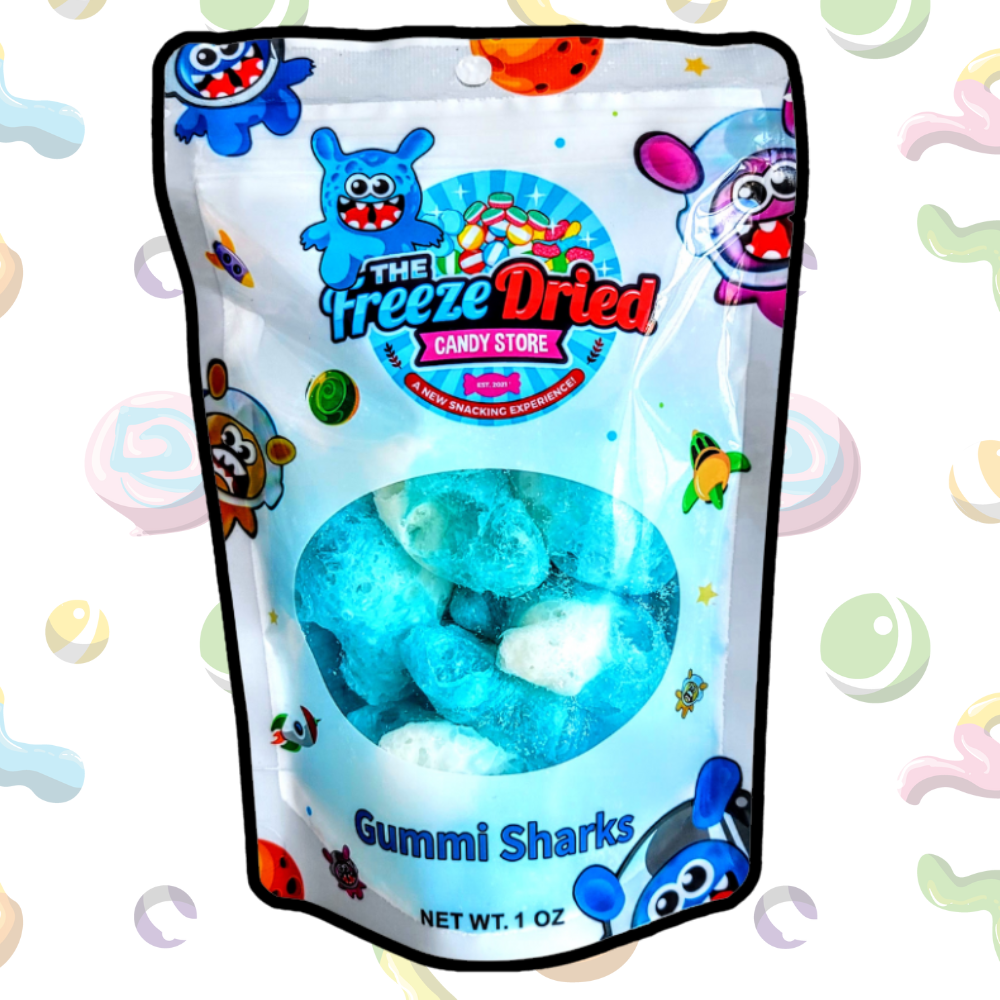 Freeze Dried Gummi Sharks: Singles