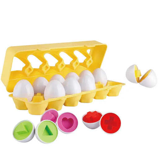 Shape Sorting Eggs