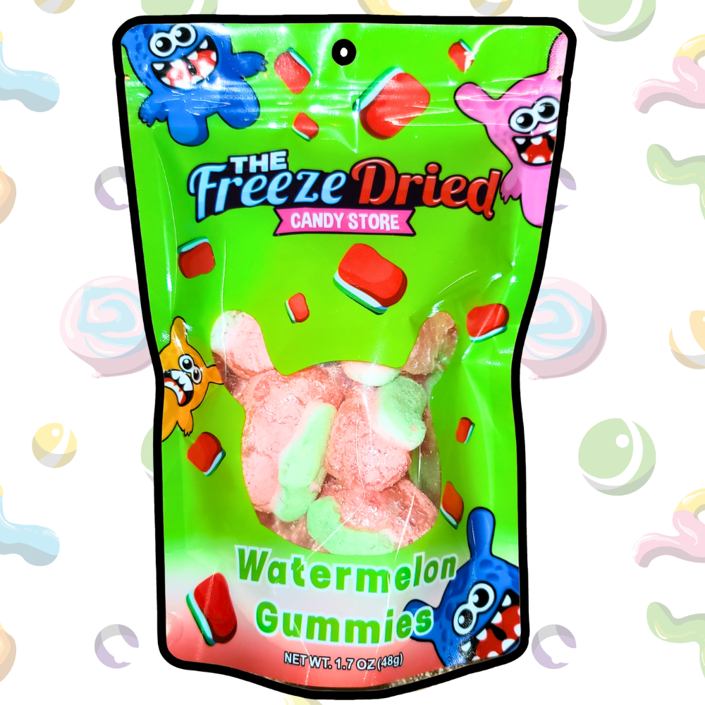 Freeze Dried Watermelon Gummies: Singles