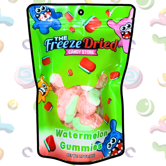 Freeze Dried Watermelon Gummies: Singles