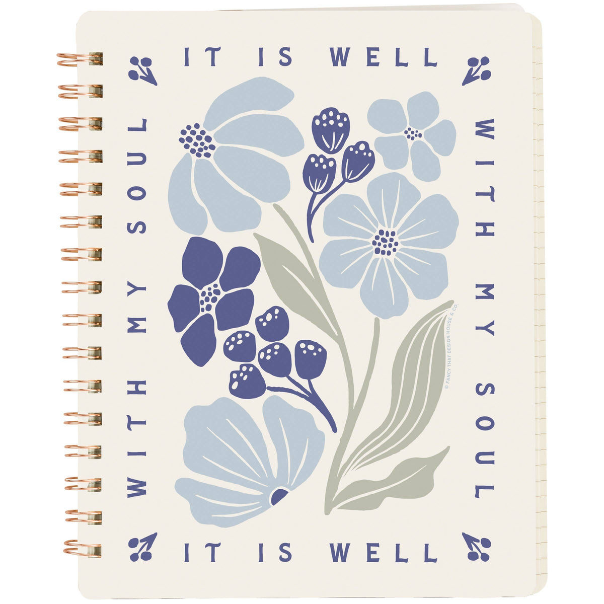 It Is Well With My Soul Spiral Notebook