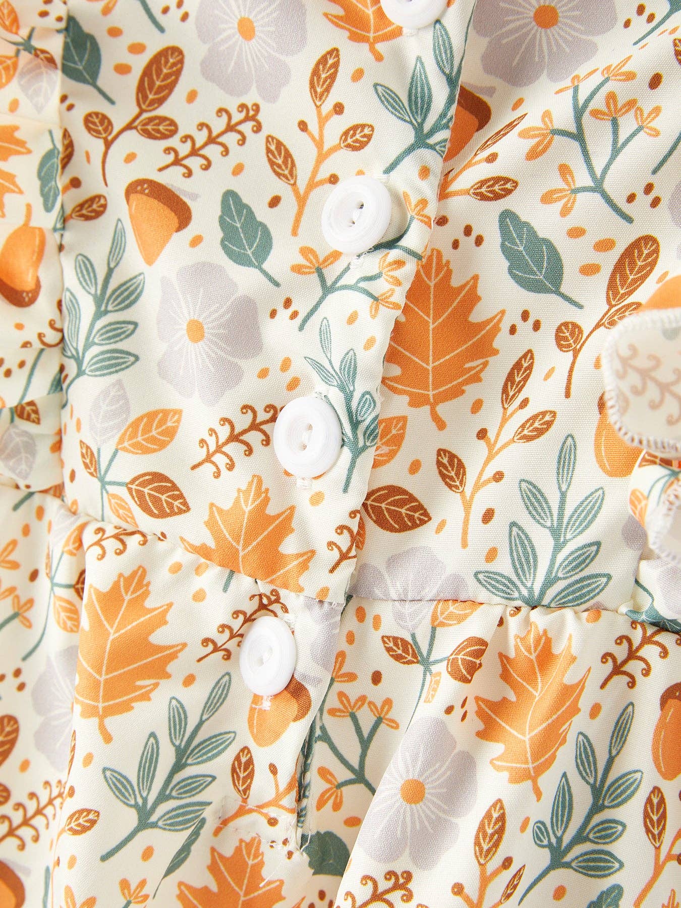 Girls Floral Print Romper: 3M