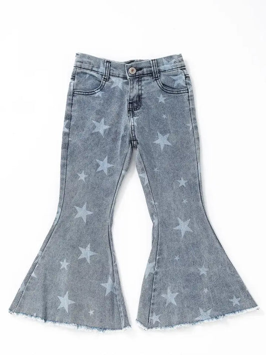 Star Girl Flare Jeans