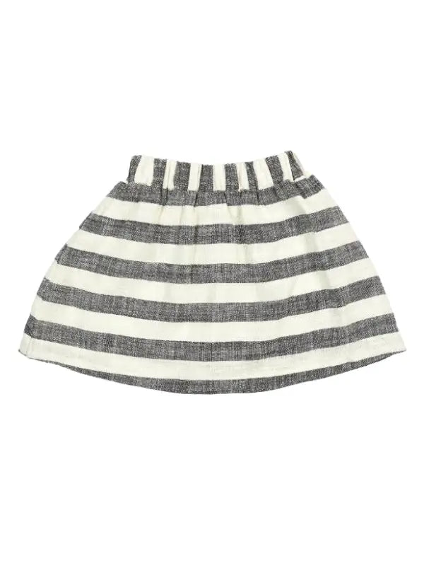 Striped Linen Skirt