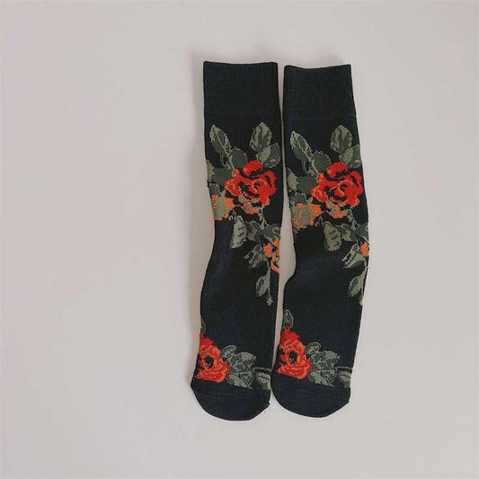 Rose Tide Socks