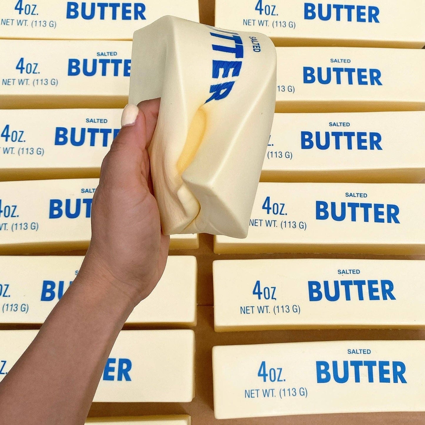 Butter Stick Squishy Slow Rising Stress Relief Toy: Butter Stick Slow Rising Small(13.5cm) / ONE SIZE