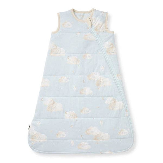 Good Night Sky Organic Warmer Beekeeper™ Wearable Baby Blanket - Ice Flow