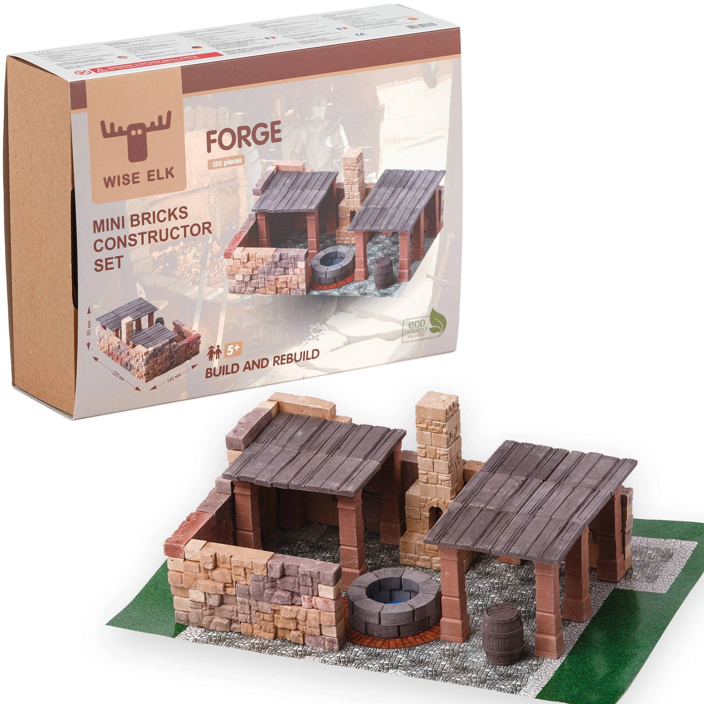 Mini Bricks Construction Set - Forge